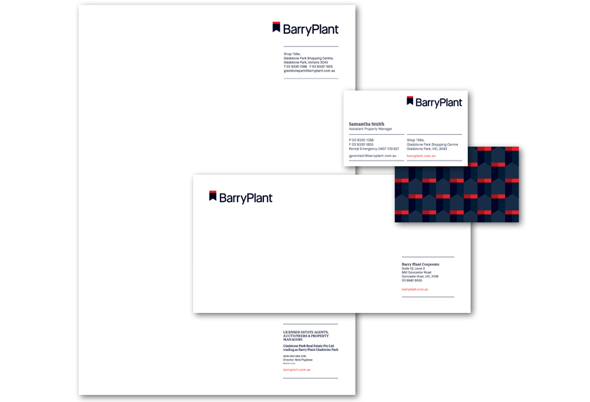 Barry Plant Stationery