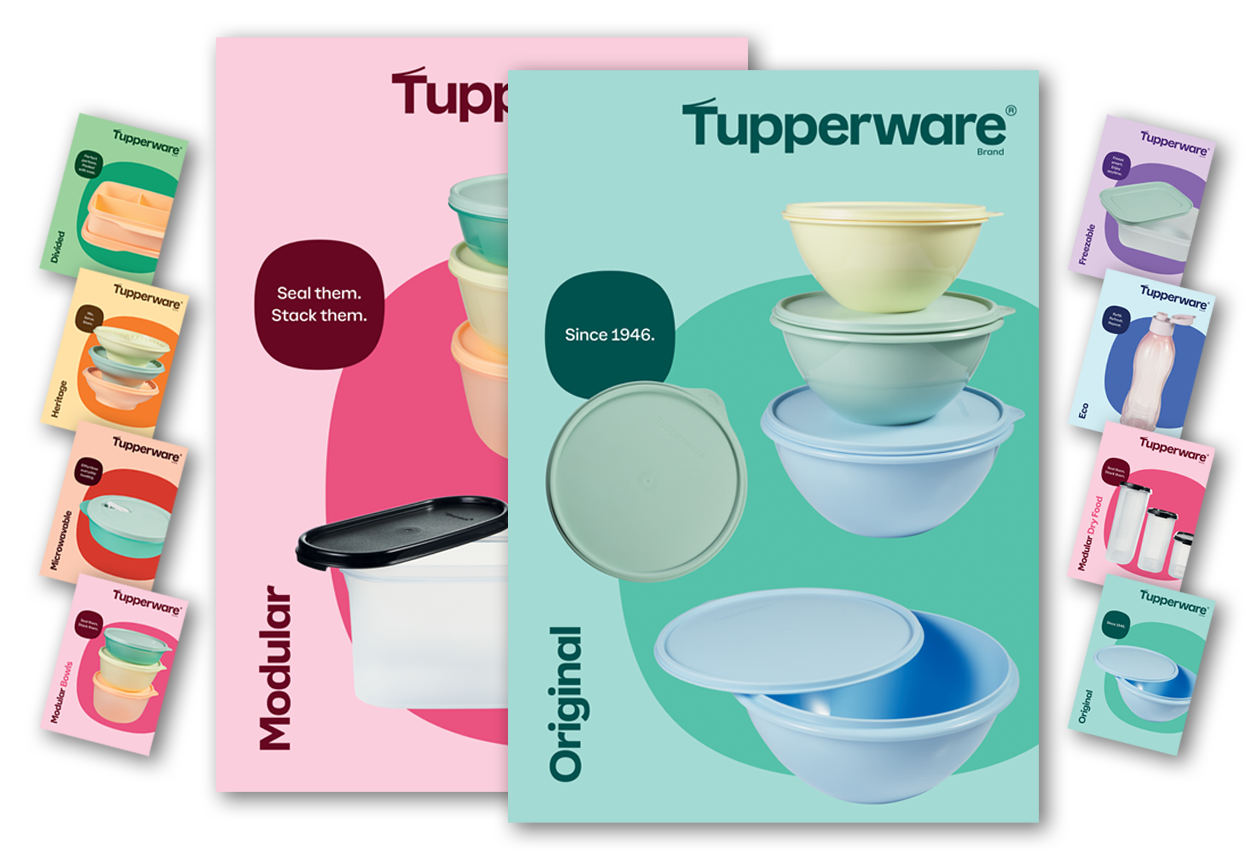 HAG Tuppaware Poster Flyers